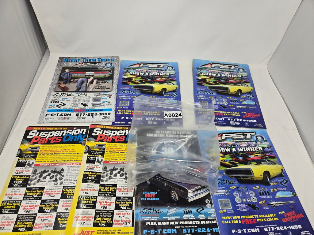 Mopar Muscle and Suspension Parts Only Magazines Lot