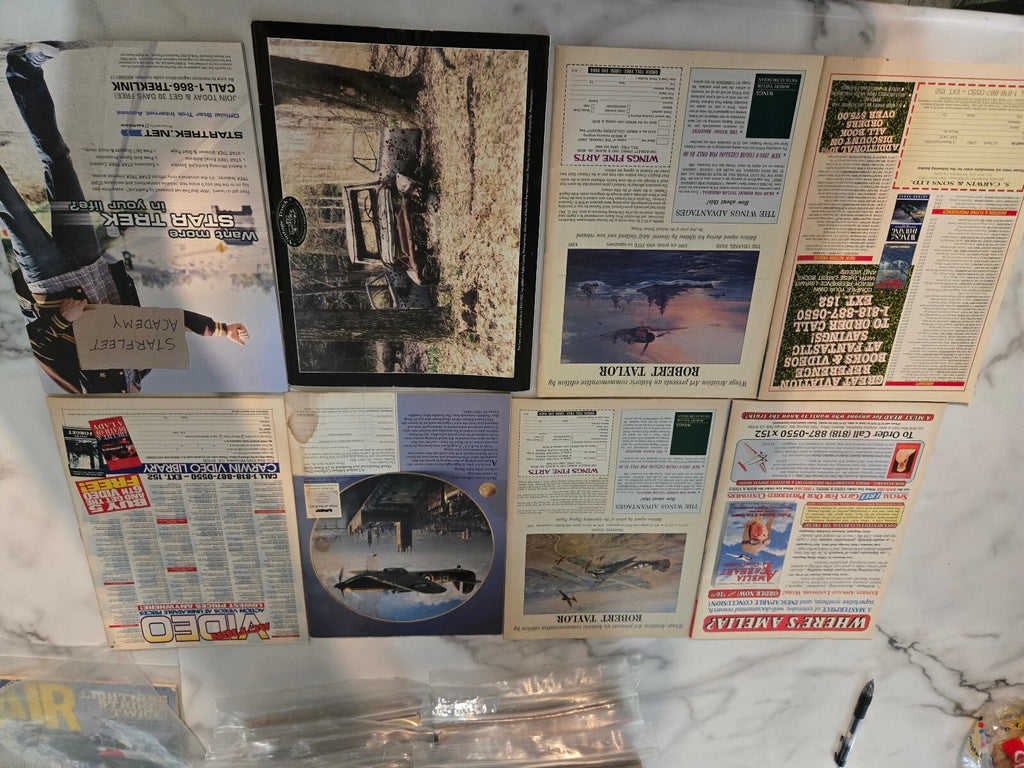 Collection of Vintage Magazines Including Air Classics, Vintage Truck, and StarT