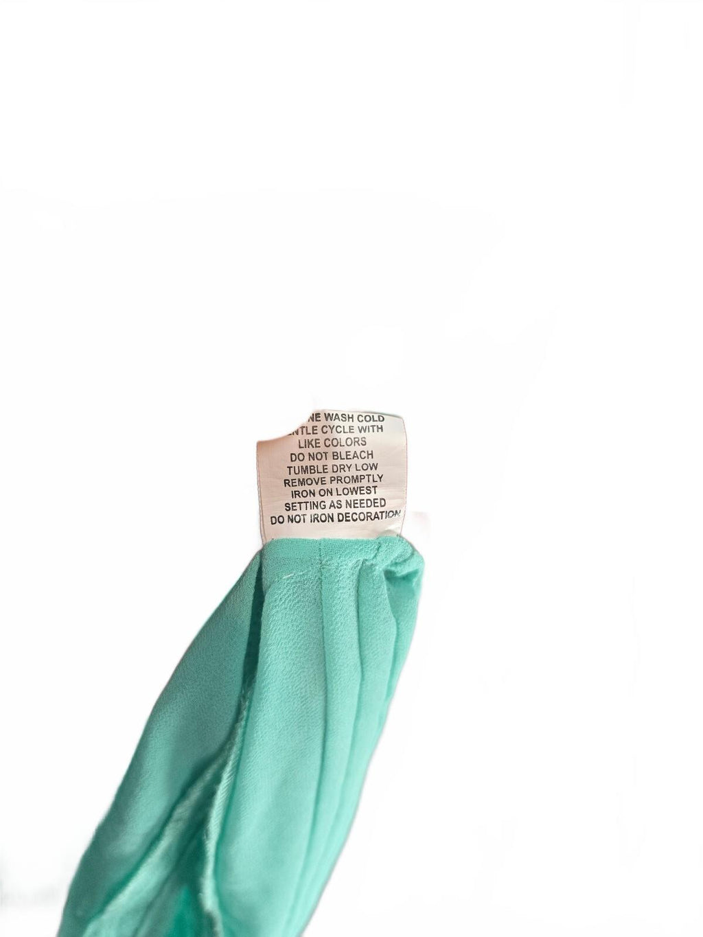NY Collection Mint Green Sleeveless Blouse Pleated Lace Trim Top Size Large