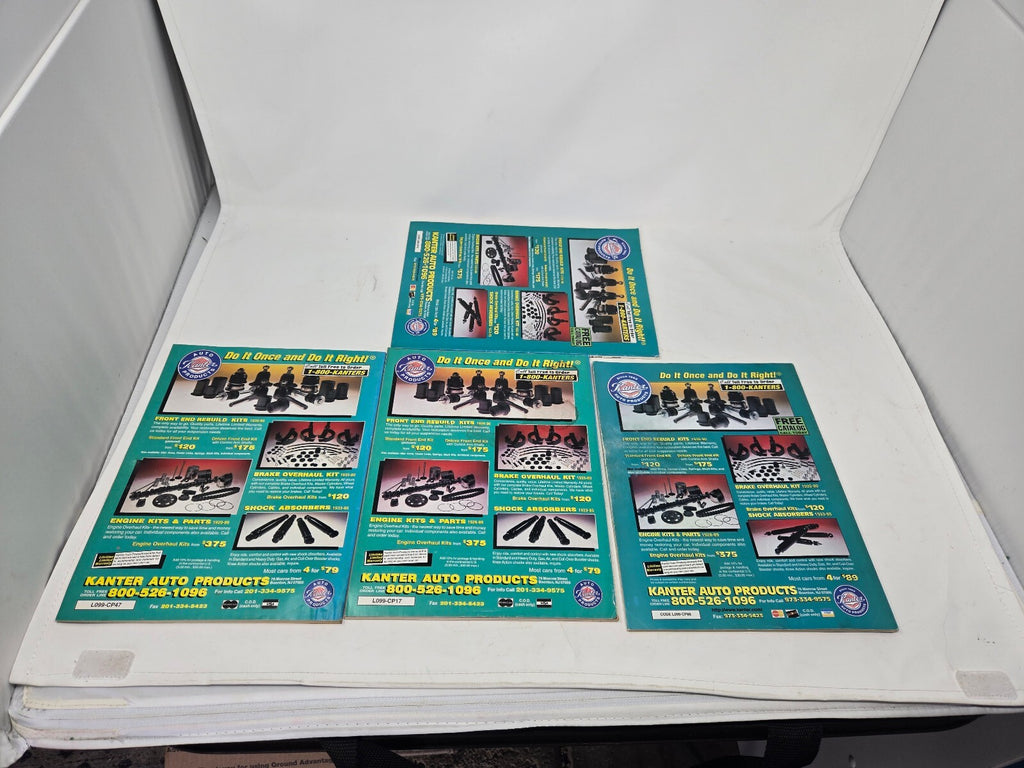 Vintage Kanter Auto Products Car & Truck Steering & Suspension Catalog Magazines