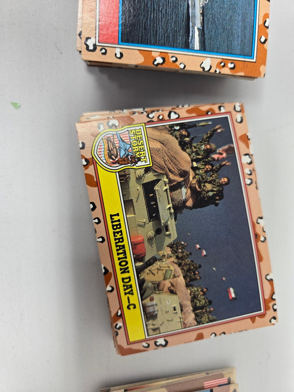 1991 Desert Storm Trading Cards Lot Topps & Pro Set Military Collectibles