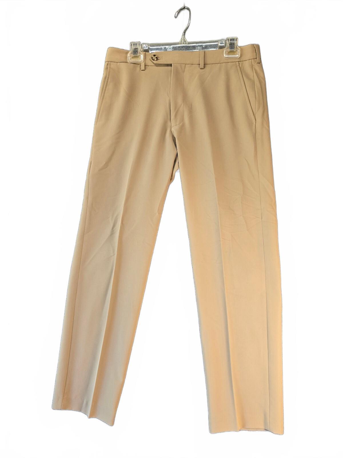 Nautica Beige Khaki Dress Pants with Flat Front