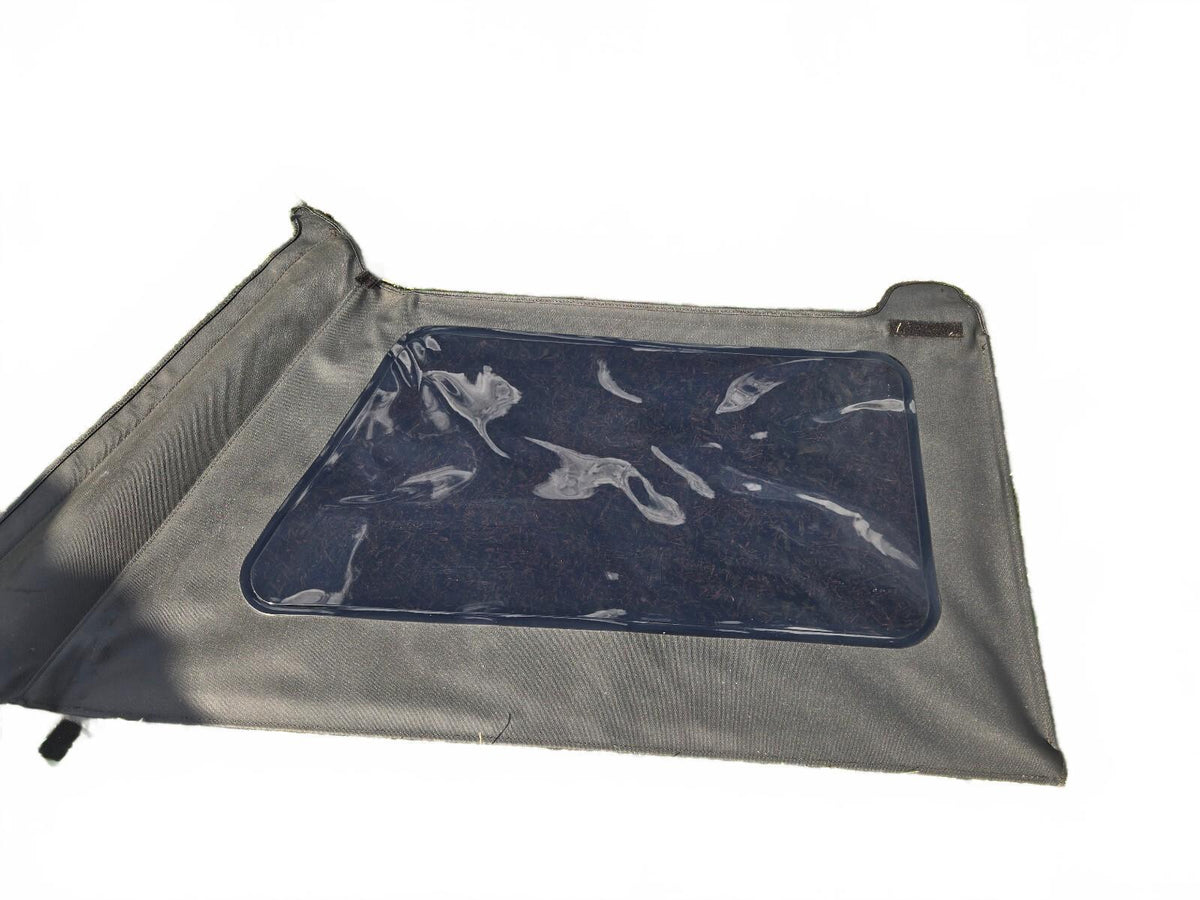 Bestop Jeep Wrangler JK 2-Door Driver Left Rear Soft Top Window Black  07-18