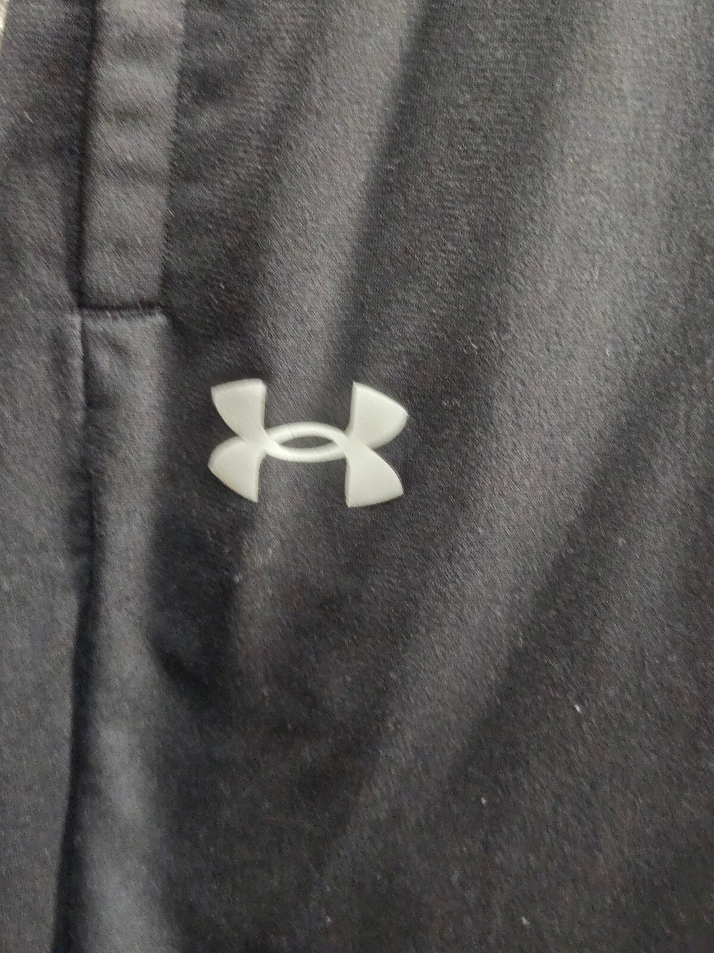 Under Armour Black Athletic Jogger Pants with Logo YM