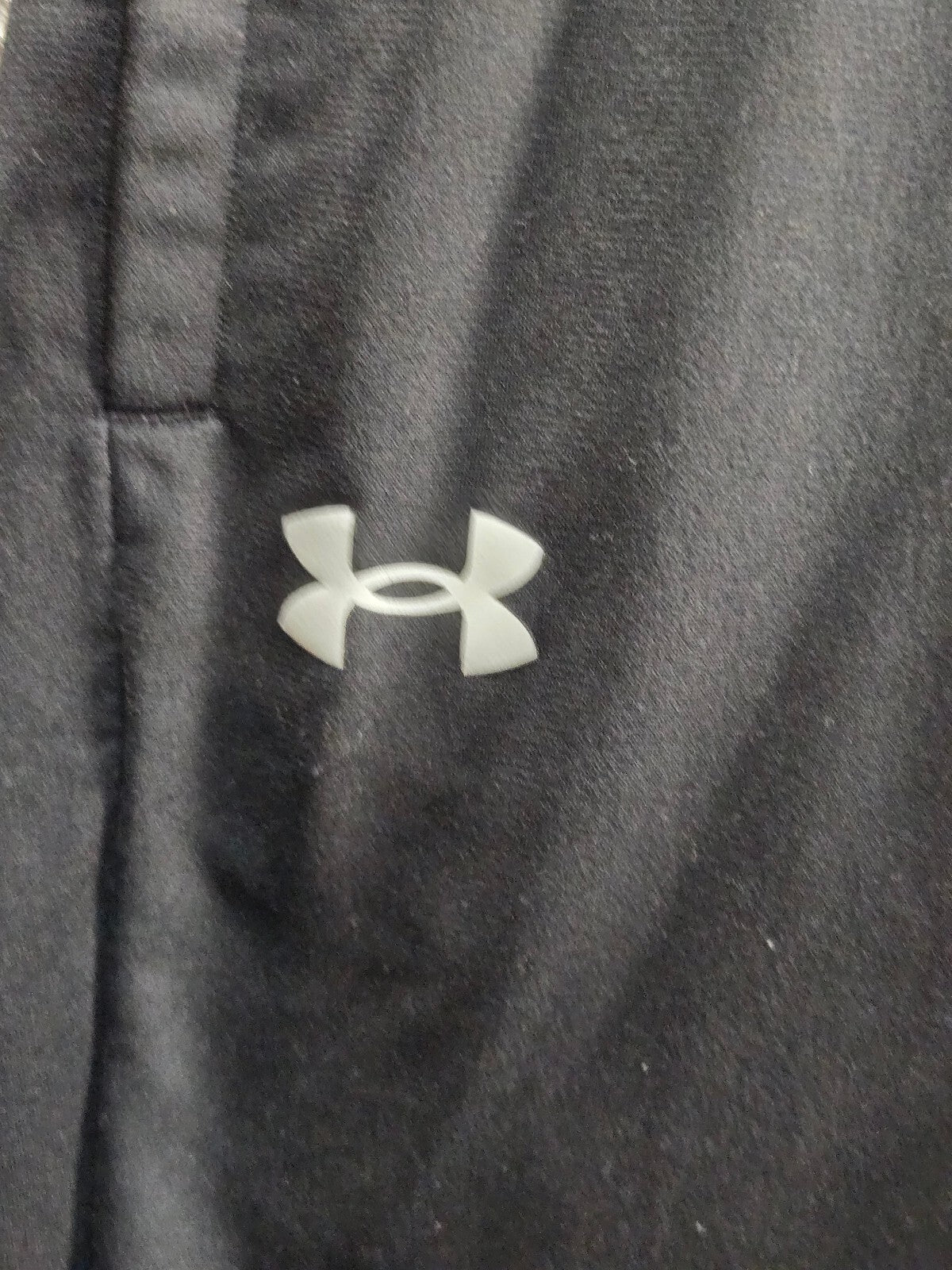 Under Armour Black Athletic Jogger Pants with Logo YM
