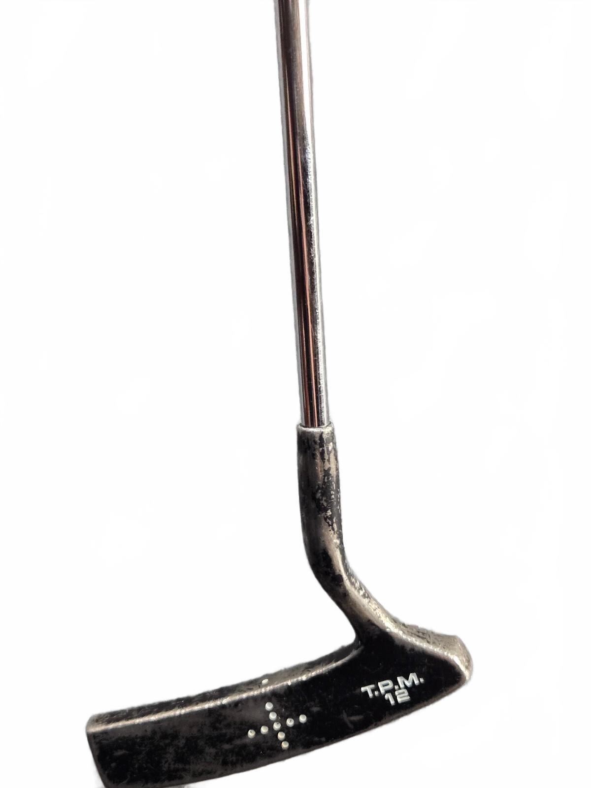 Vintage TPM 12 Golf Putter Club with Black Grip