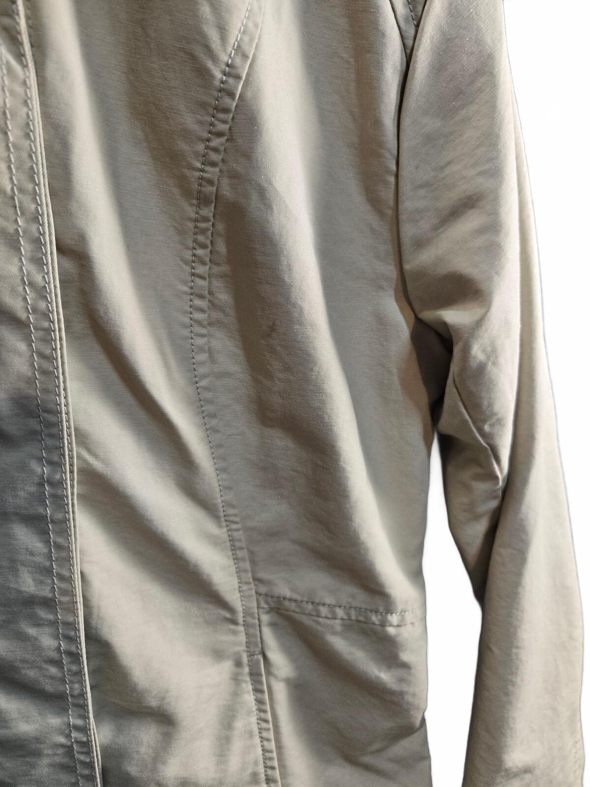 Eddie Bauer Women's Tan Trench Coat Mac Jacket Light Tan Size XS Cotton Blend