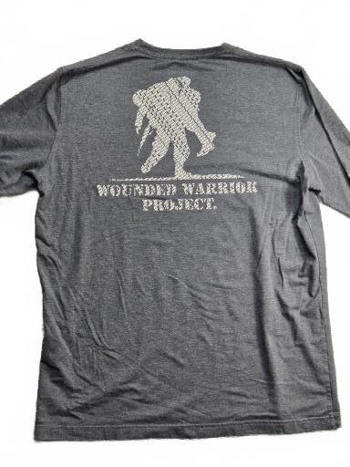 Under Armour Wounded Warrior Project 'Believe in Heroes' Gray T-Shirt LG