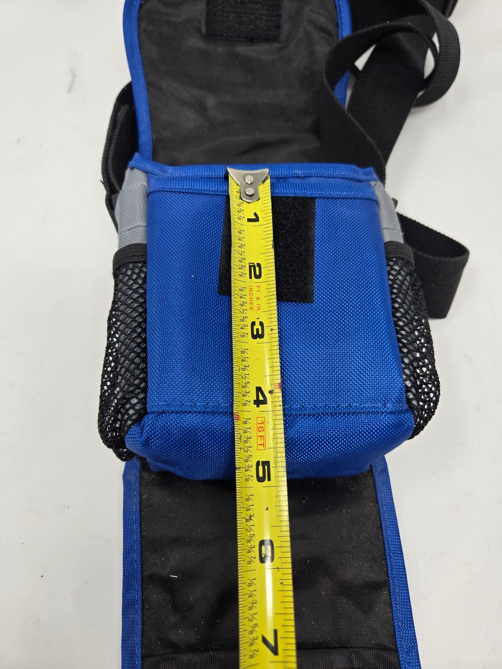 Alandda Blue Padded Camera Bag Pouch | Adjustable Shoulder Strap & Buckle