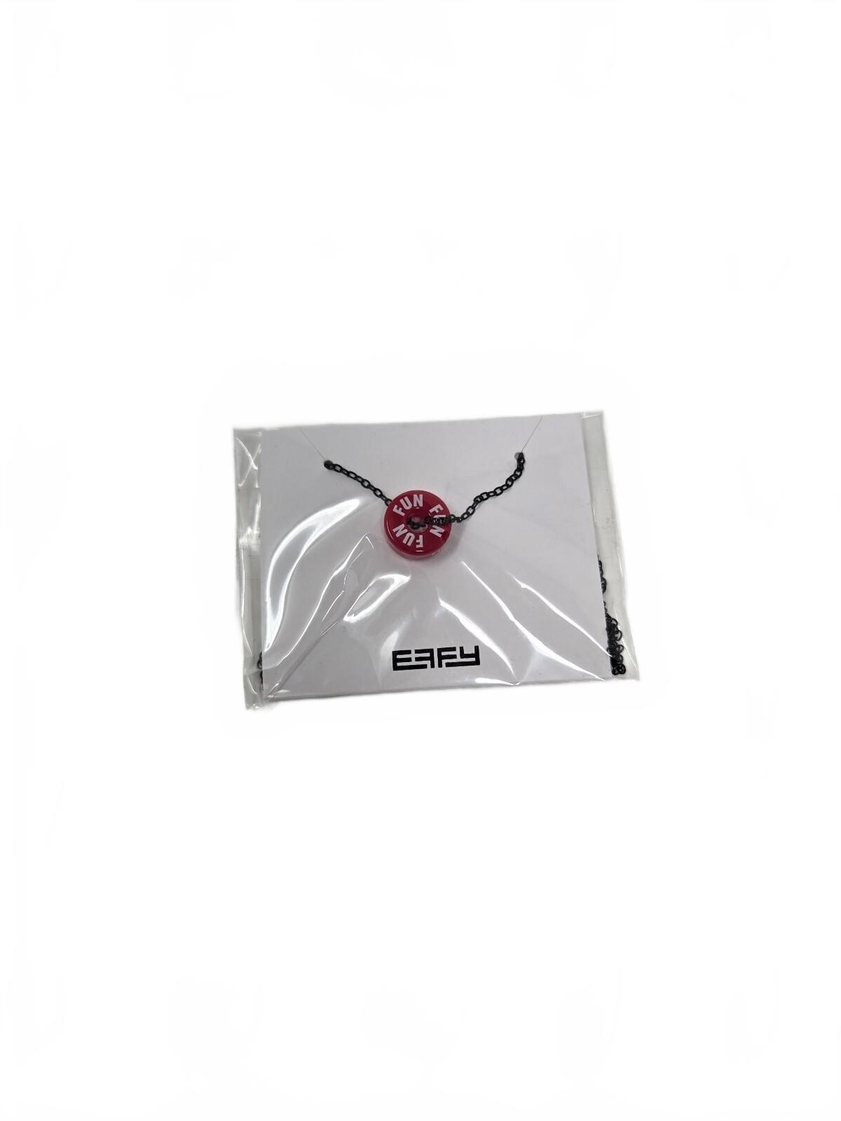 Effy Jewelry Red "Fun" Barrel Charm And Necklace