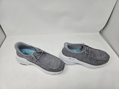 Skechers Max Cushioning Slip-On Sneakers in Gray, Size 9.5