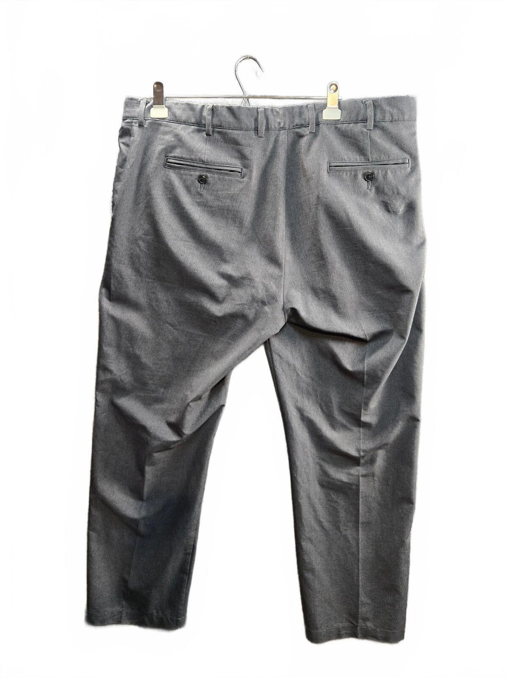 Greg Norman Performance Stretch Golf Pants Flat Front Charcoal Grey Men’s 40x30