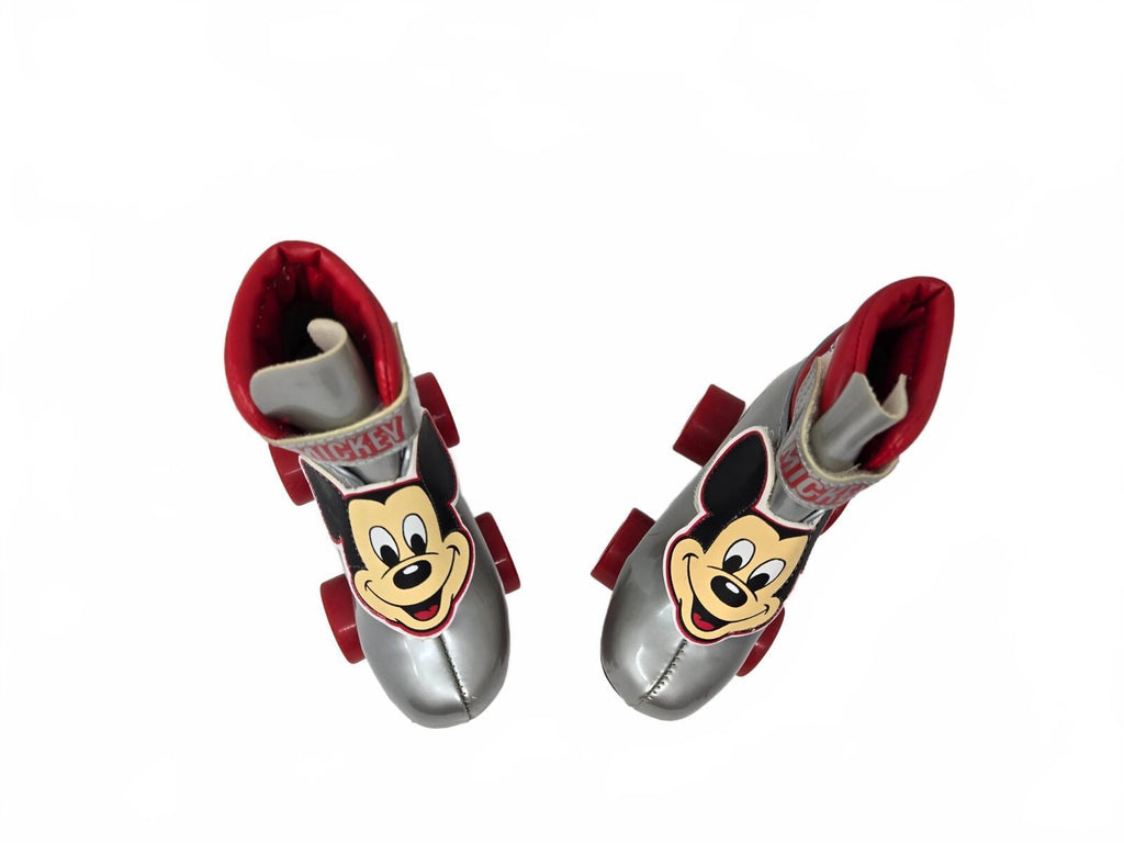 Vintage 1980s Disney Mickey Mouse Kids roller Skates  By Brookfield