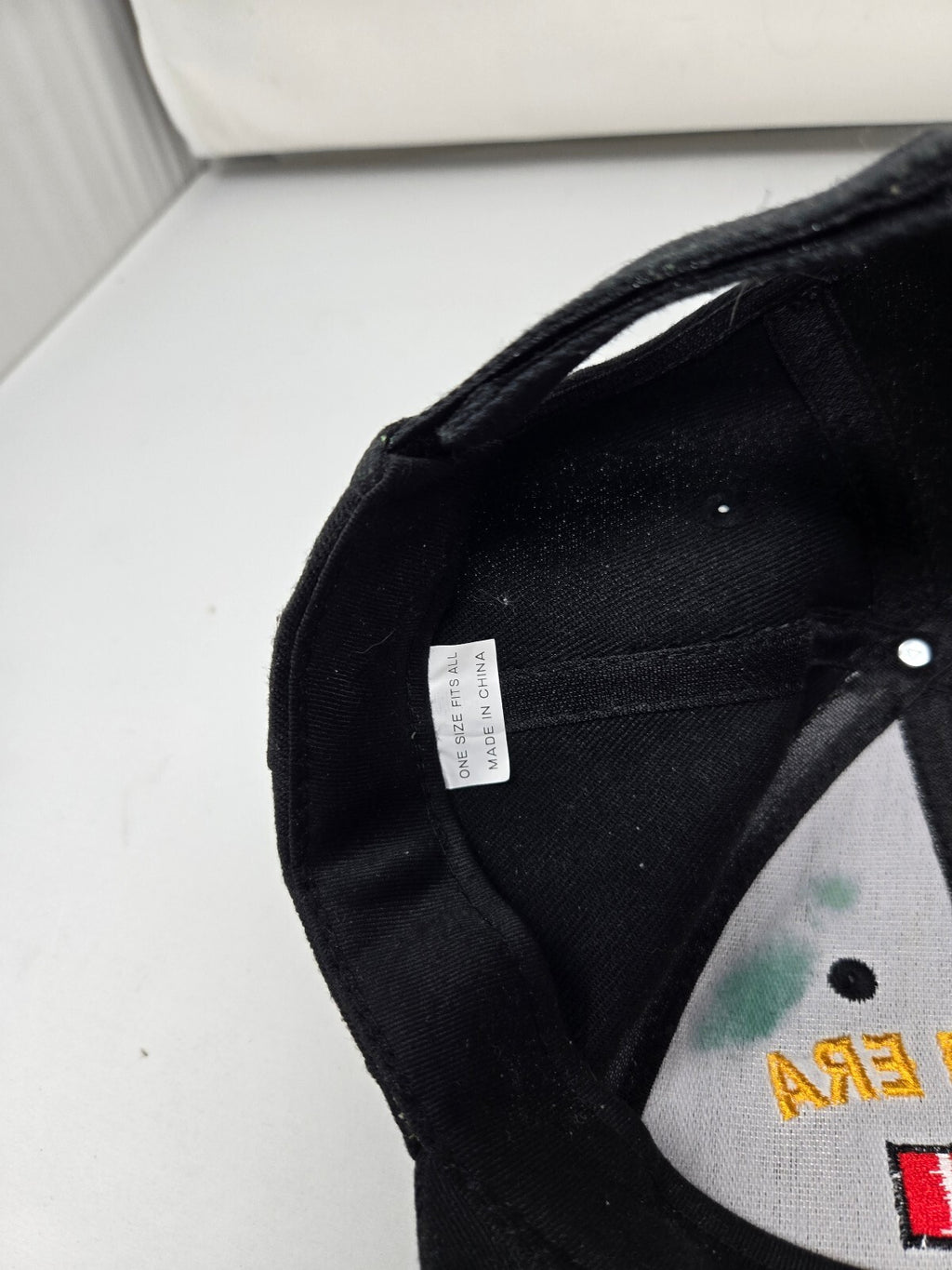 Vietnam Era Veteran Embroidered Black Baseball Cap Military Hat Adjustable