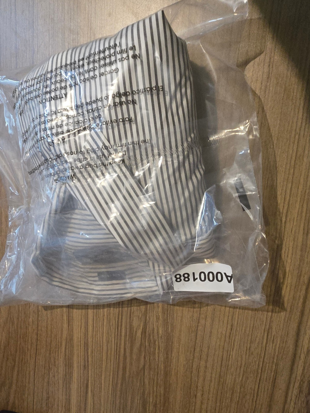 Jones New York Signature Non-Iron Striped Button-Up Shirt Large