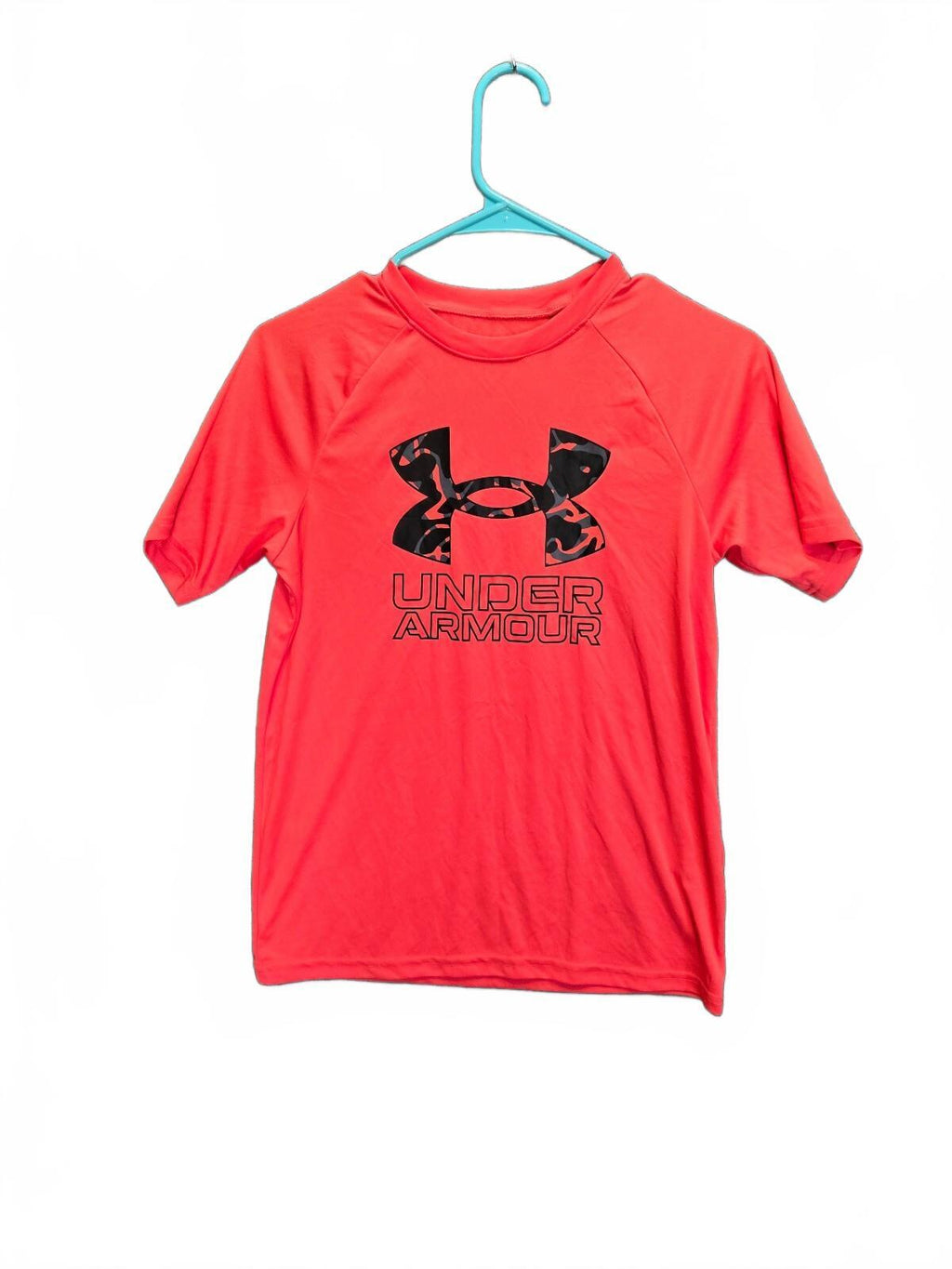 Under Armour Boys' Tech Hybrid Print Short-Sleeve T-Shirt