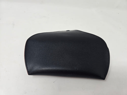 Ray-Ban Black Leather Sunglasses Case with Red Interior