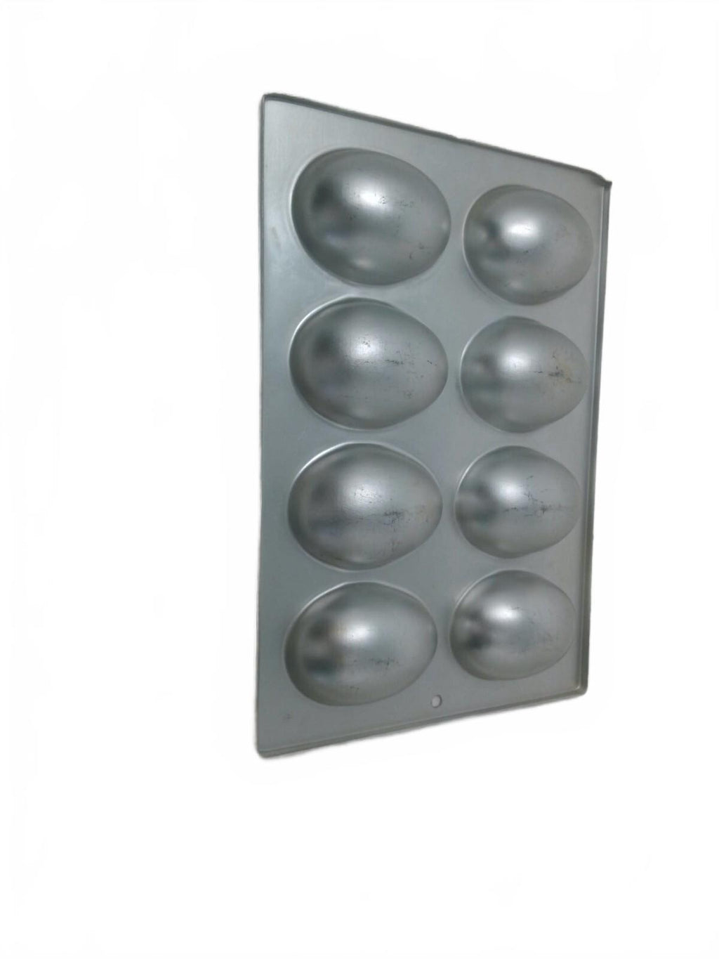 Vintage 1971vWilton Easter Egg Cake Pan 8 Cavity Aluminum Baking Mold 508-2127