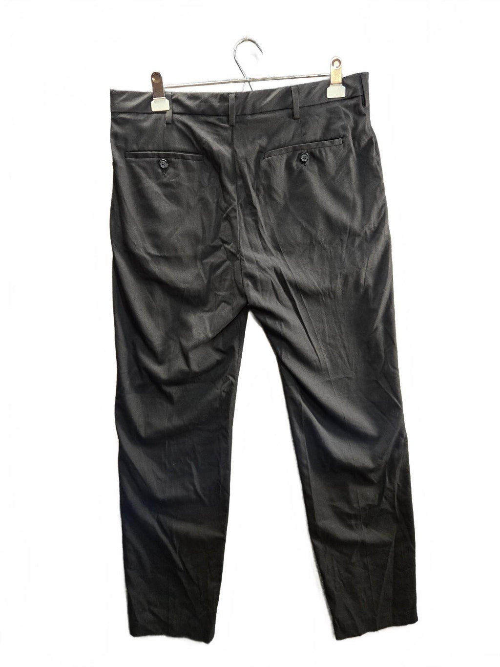 Van Heusen Men's Black Straight Fit Dress Pants 34x32