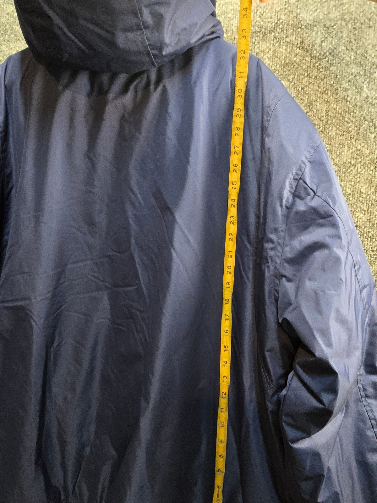 Jack Frost Men's 3XL Navy Blue Winter Jacket with Hood