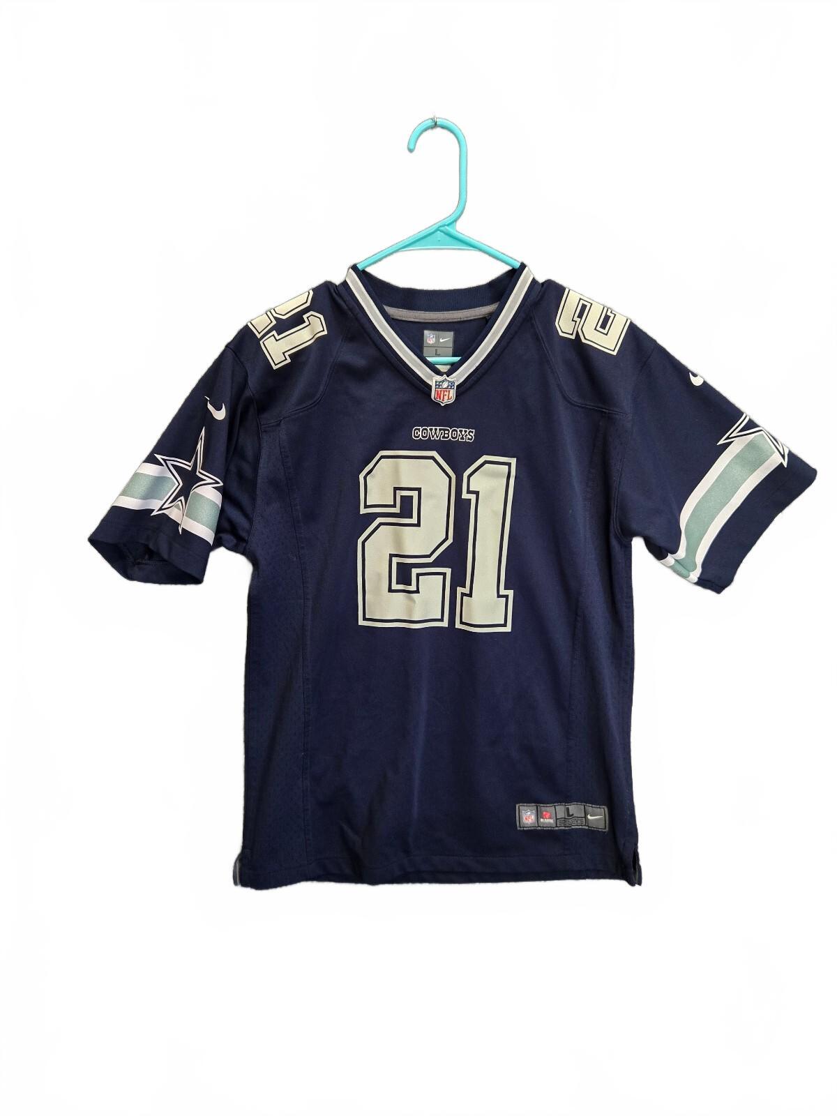 Nike Dallas Cowboys Ezekiel Elliott #21 Youth Game Jersey