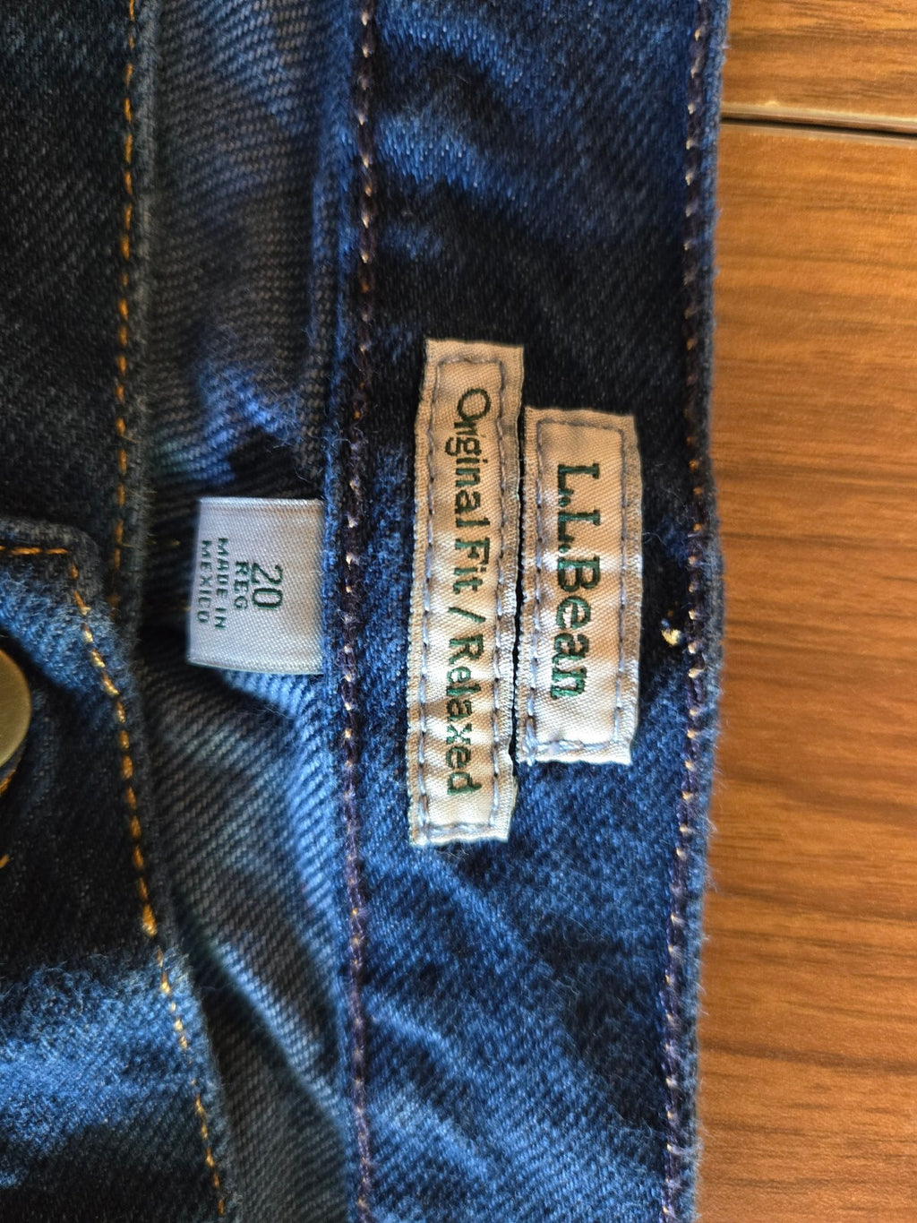 L.L. Bean Women's Original Fit / Relaxed Jeans in Size 20 Regular