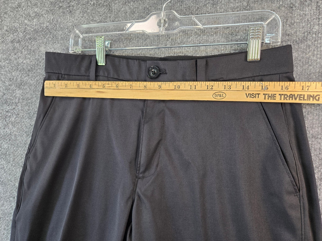 MSX by Michael Strahan Men's Size 32 Black Performance Stretch Golf Shorts