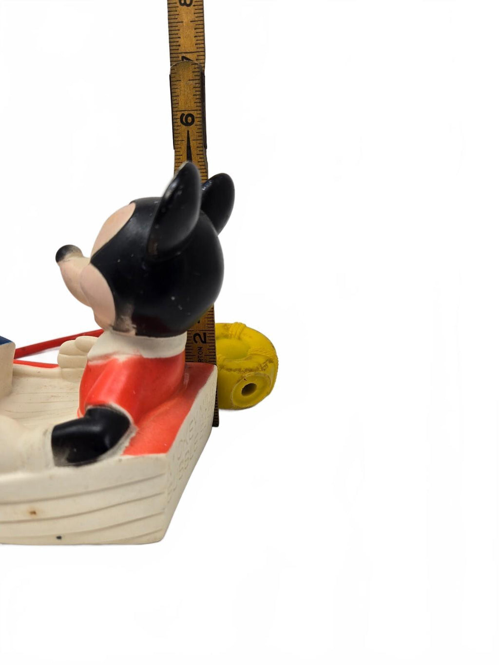 1970s Mickey Mouse Bubble Barge Bath Toy MFG By Child Guidance