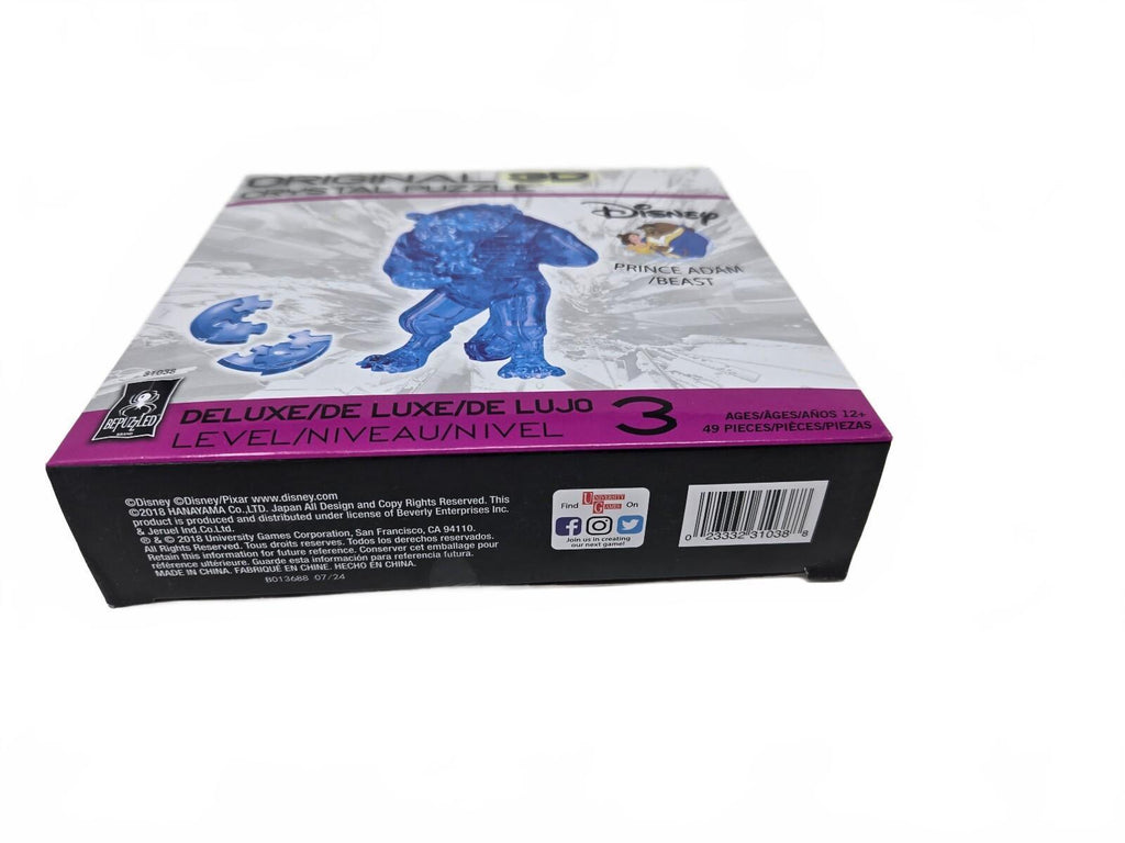 Original 3D Crystal Puzzle - Prince Adam Beast Deluxe Level 3