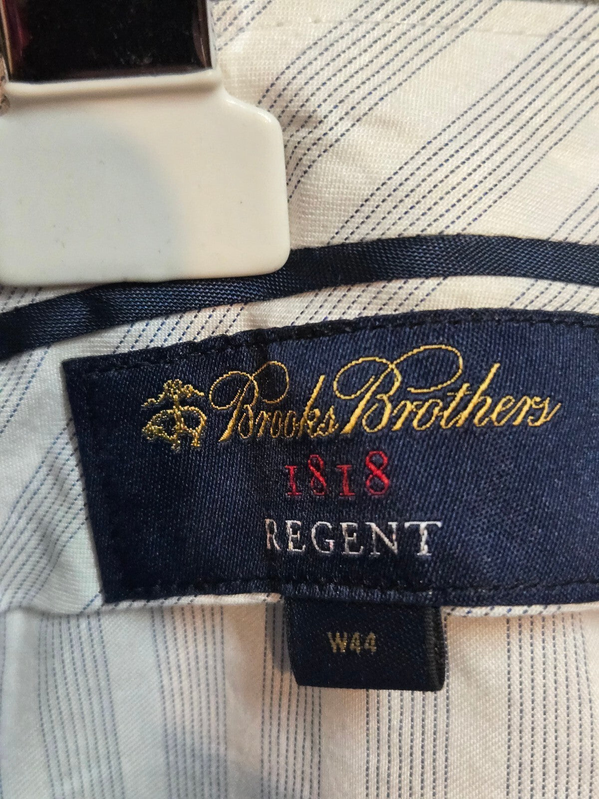 Brooks Brothers 1818 Regent Men's Wool Dress Pants (Size W44)