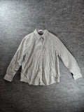 Jones New York Signature Non-Iron Striped Button-Up Shirt Large