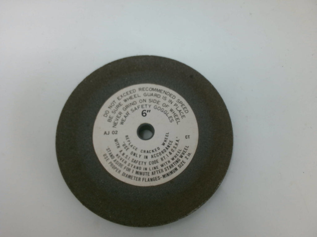 Craftsman 6-Inch Vitrified Aluminum Oxide Grinding Wheel Grit 60