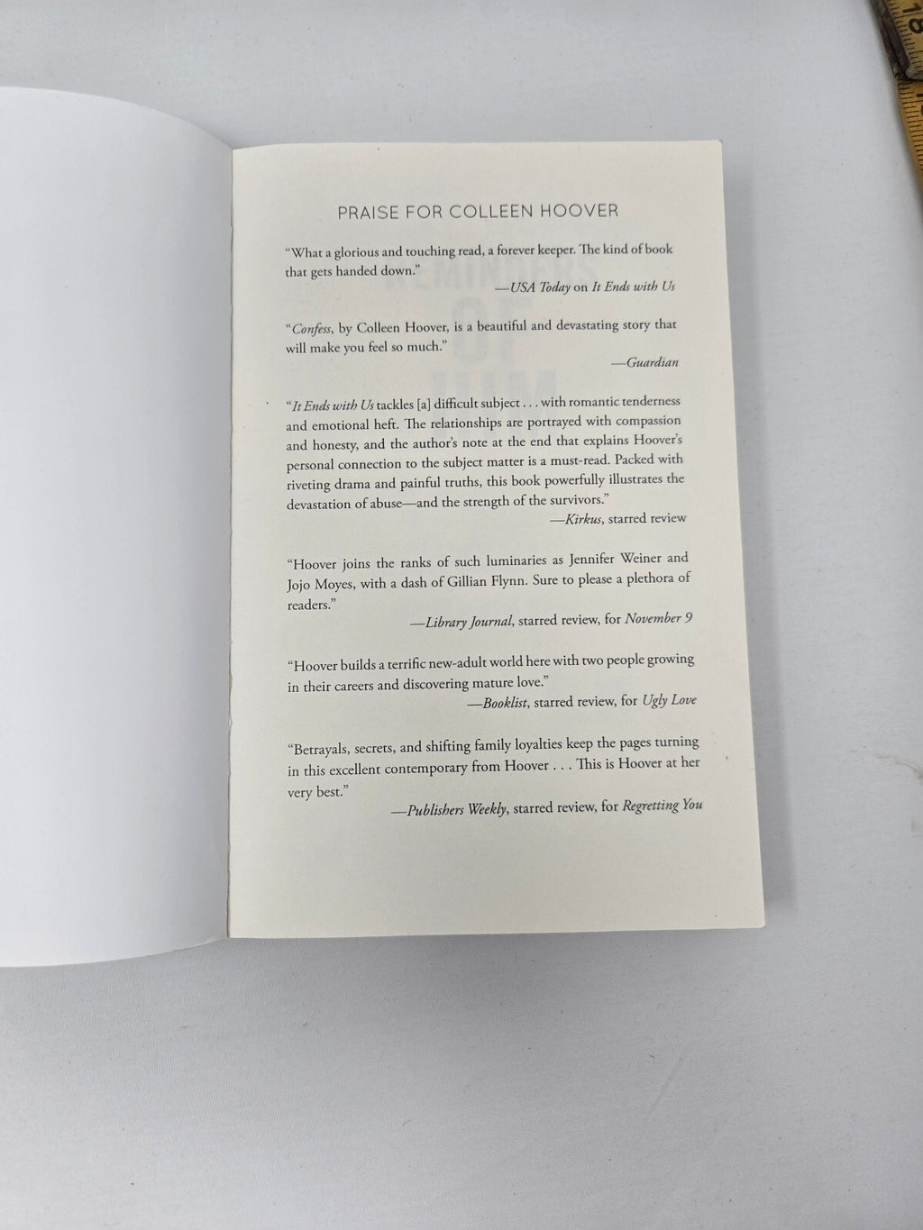 Reminders of Him by Colleen Hoover (Paperback, 2022) Romance Novel