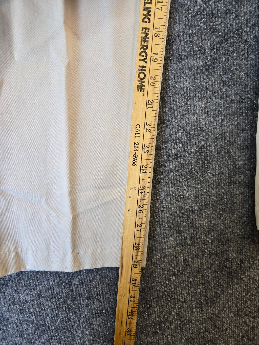 Chaps Men's Straight Fit Khaki