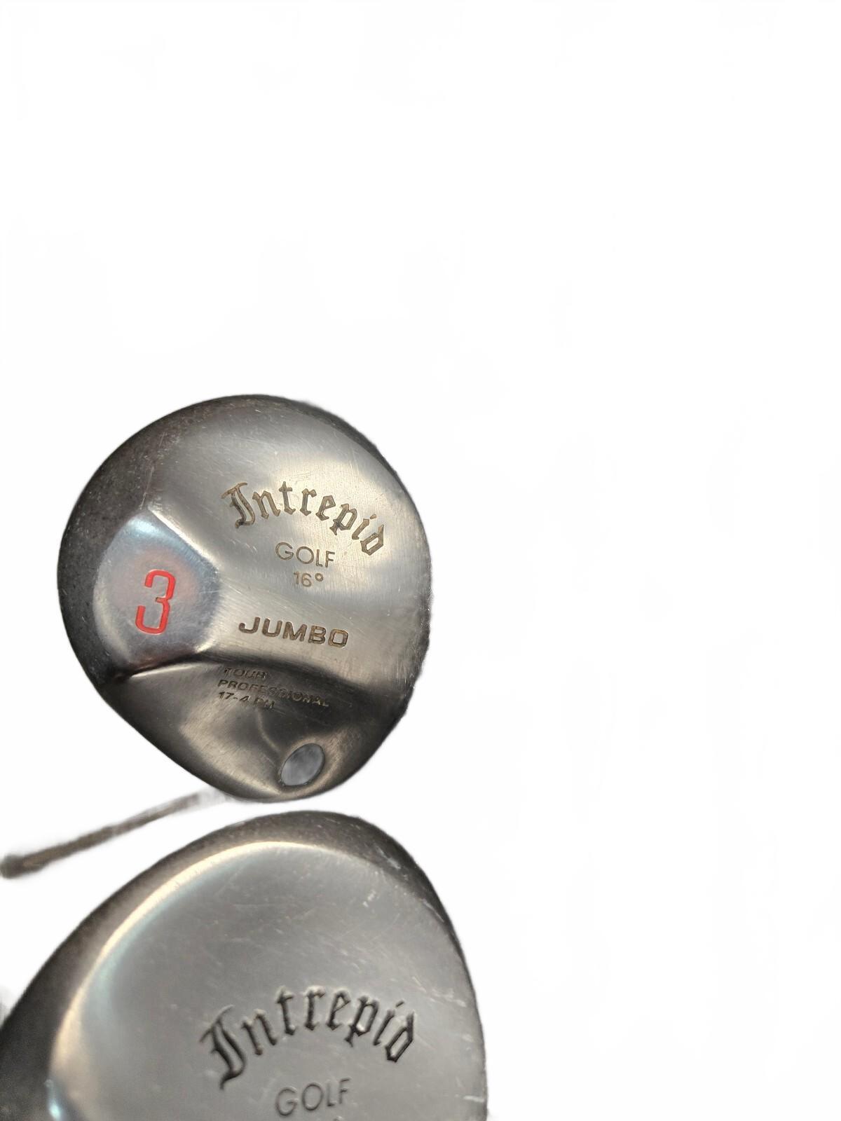 Intrepid Golf Jumbo 1 and 3 Wood Clubs Set