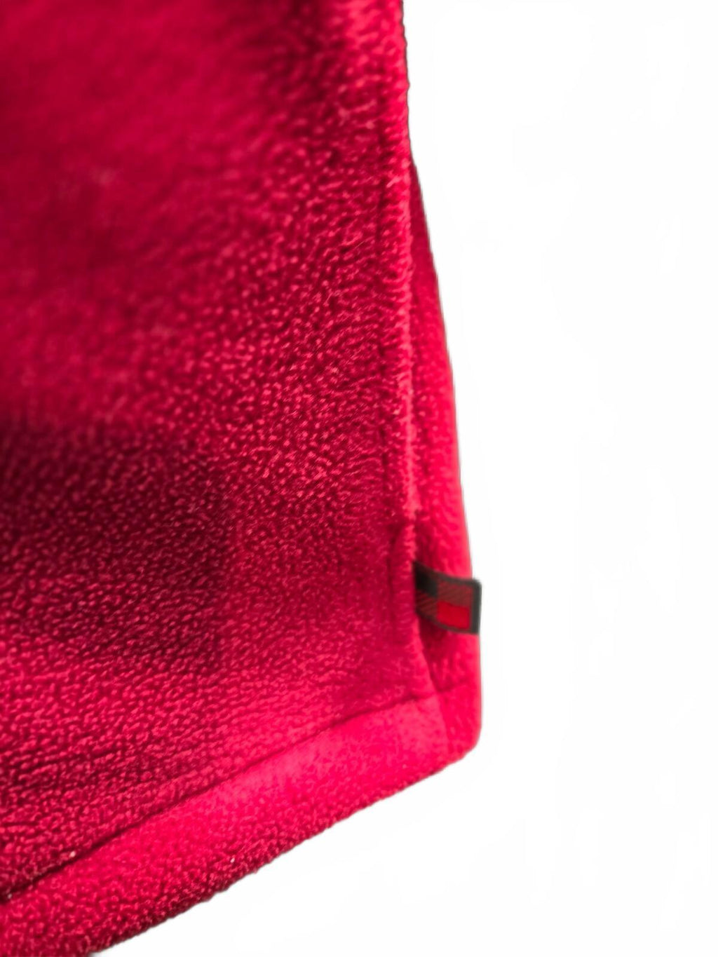 Woolrich Red Fleece Full Zip Fleece Jacket Size Large