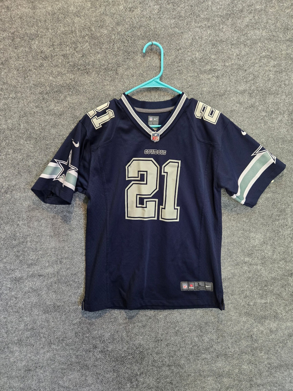 Nike Dallas Cowboys Ezekiel Elliott #21 Youth Game Jersey