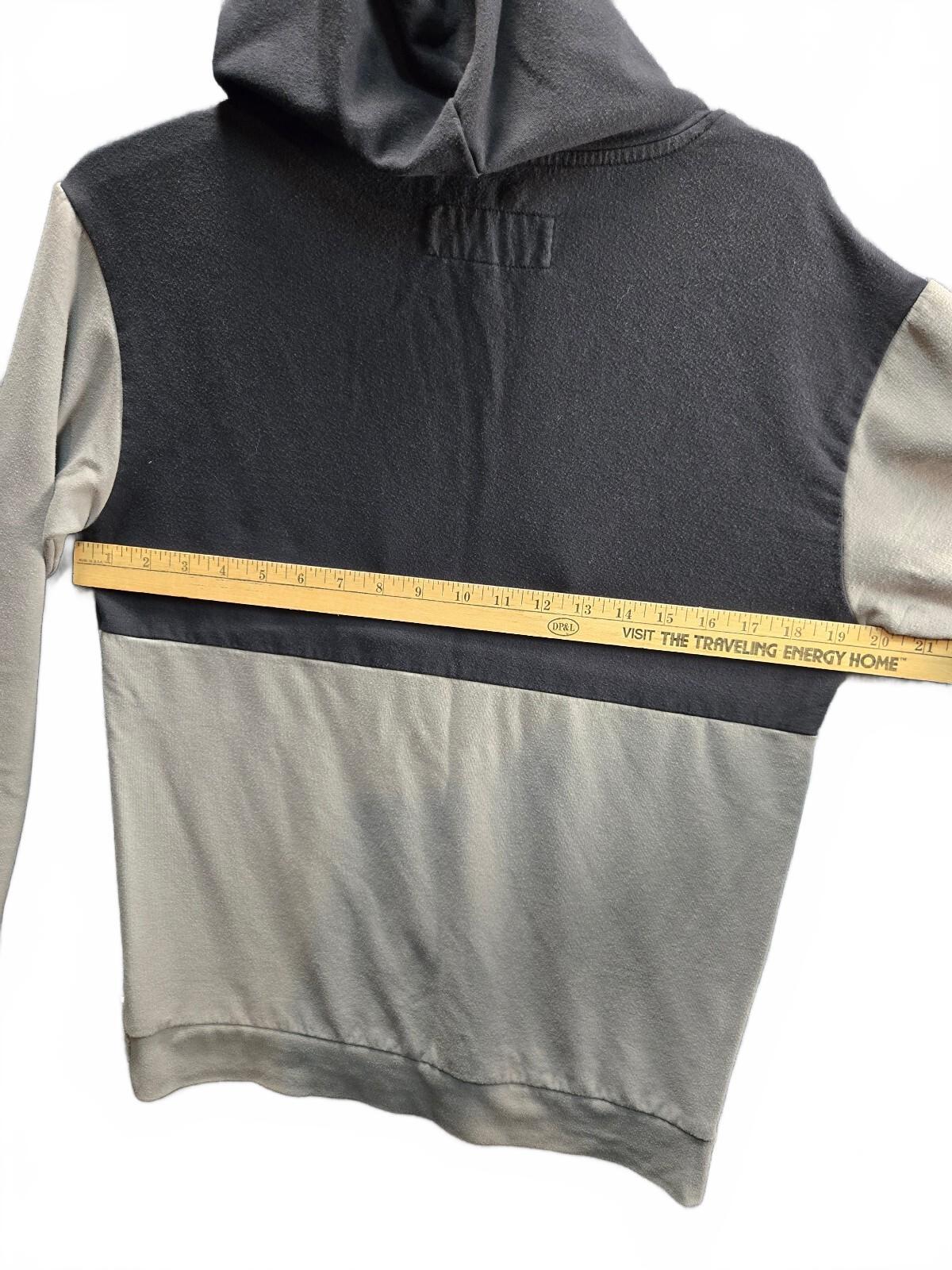 Edgar + Ash Colorblock Hooded Sweatshirt Size Small