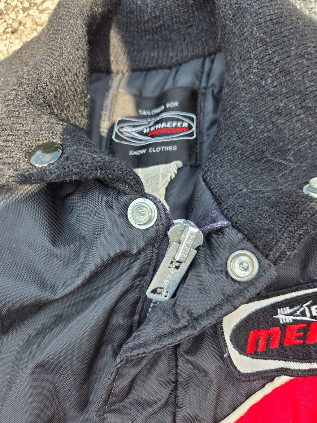 Kiekhaefer Mercury snowmobile suits