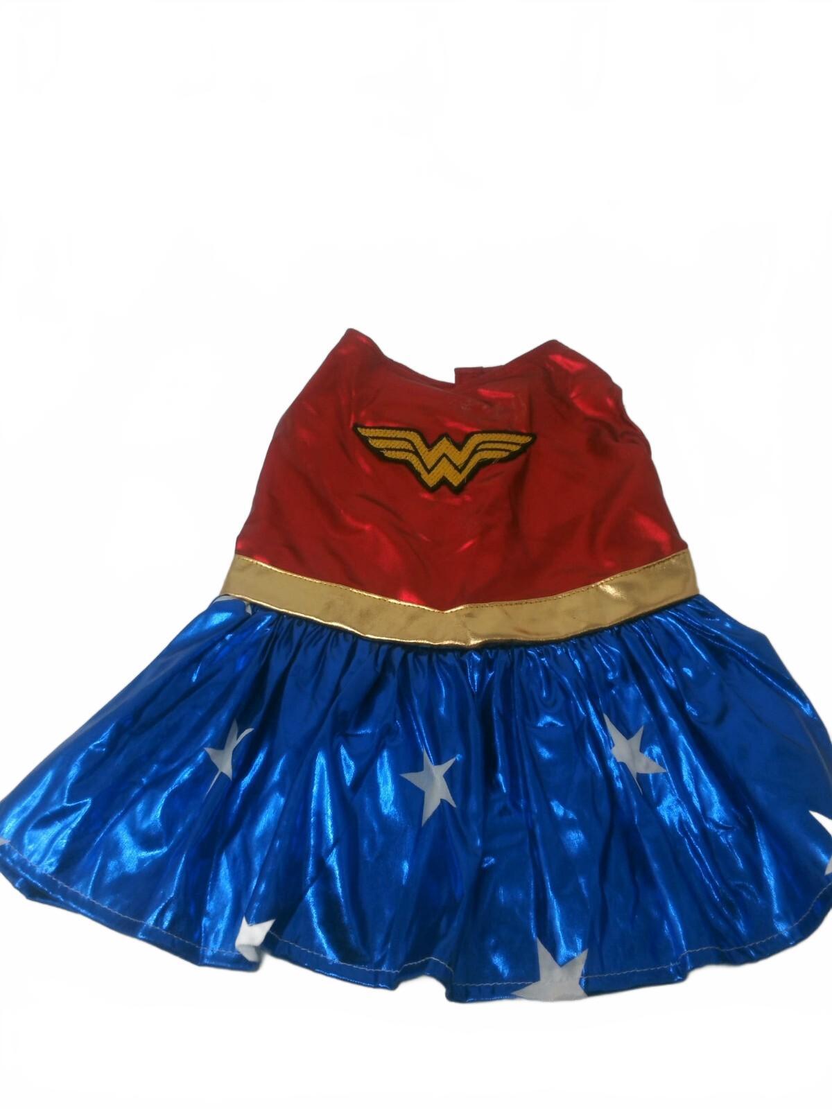 Wonder Woman Girl's Play Costume Dress Medium w/ Headband