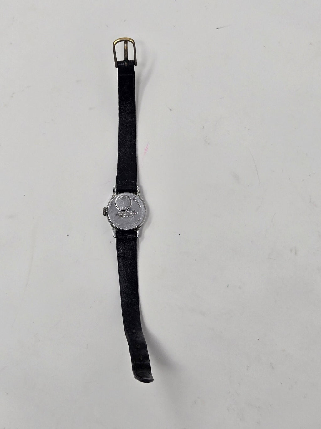 Vintage 1980s Timex "Q" Petite Quartz Women's Dress Watch with White Dial