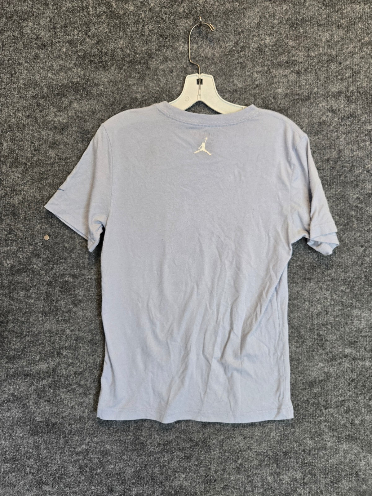 Nike Jordan Boys Youth Large 23 Graphic T-Shirt Light Powder Blue Short Sleeve