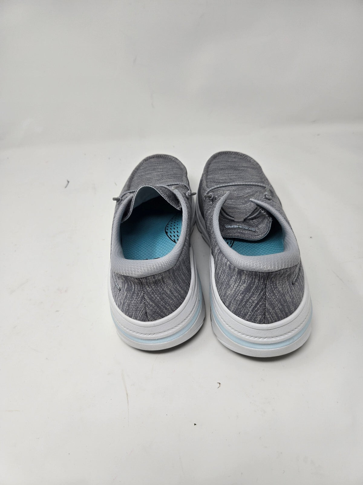 Skechers Max Cushioning Slip-On Sneakers in Gray, Size 9.5