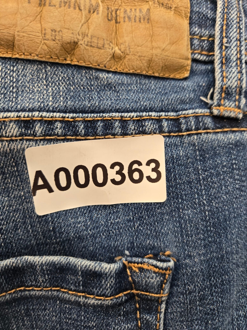 Seven7 Men's Slim Straight Jeans W32 L30 Blue Stretch Premium Denim
