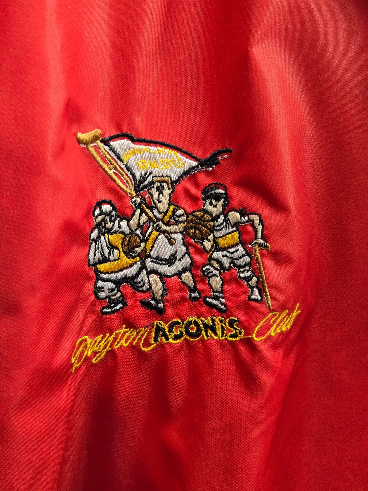Ralph Lauren Polo Red Windbreaker Jacket with Embroidery Med