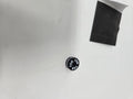 Fun Brand Black Button Pin with 'FUN' Text and 'The Reveal' Sleeve