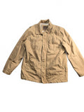 Ruff Hewn Men's Tan Cotton Sherpa Lined Jacket Size M