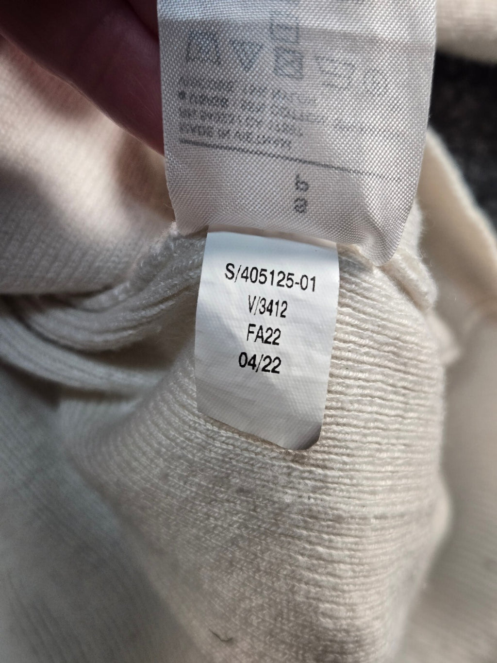 Banana Republic Cream V-Neck Button-Front Sweater Cardigan Size S