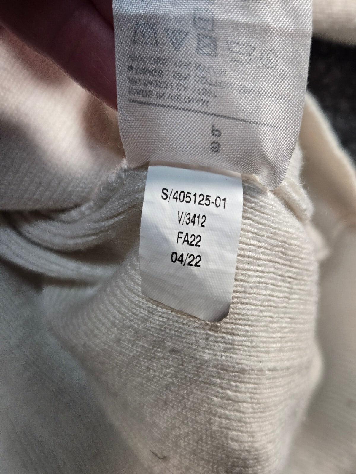 Banana Republic Cream V-Neck Button-Front Sweater Cardigan Size S