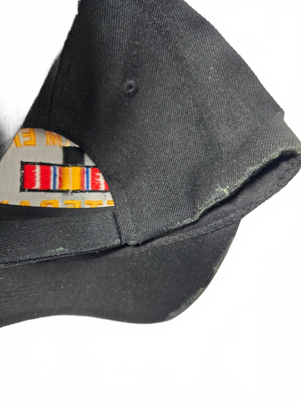 Vietnam Era Veteran Embroidered Black Baseball Cap Military Hat Adjustable